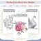 80 Sheets (68 lb/100gsm) Sketchbook | Top Spiral Bound Artist Sketch Pad | Acid Free Drawing Pad | Ideal for Kids, Beginners, Artists & Painters | Bright White